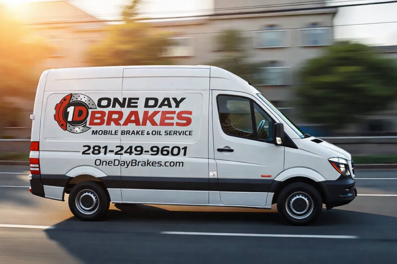 One Day Brakes mobile service van - We come to you